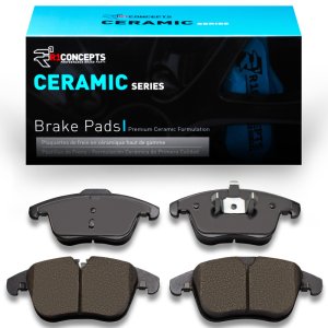 Jaguar XJ8 Brake Pads - Front - R1 Concepts - R1 Ceramic - `06-`18